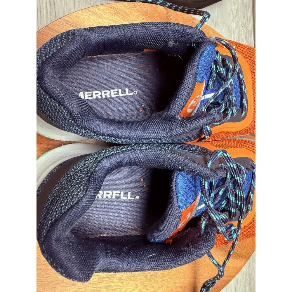 Merrell Mens Orange Hiking Shoes MTL Skyfire Jo66237 Size 7.5